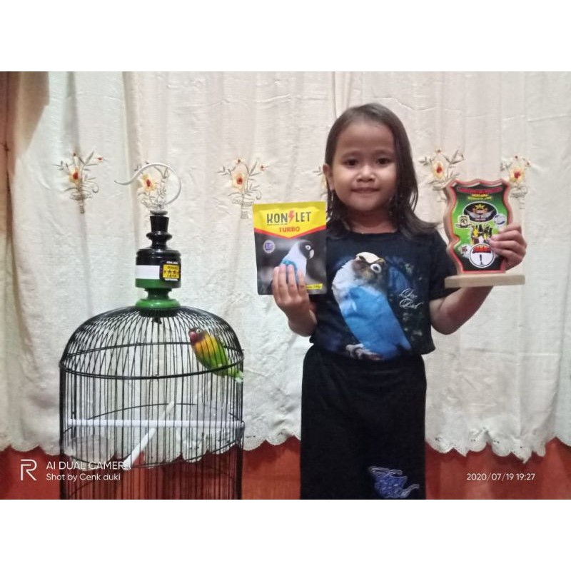 Pakan Konslet TURBO aa DUKI Burung Lovebird