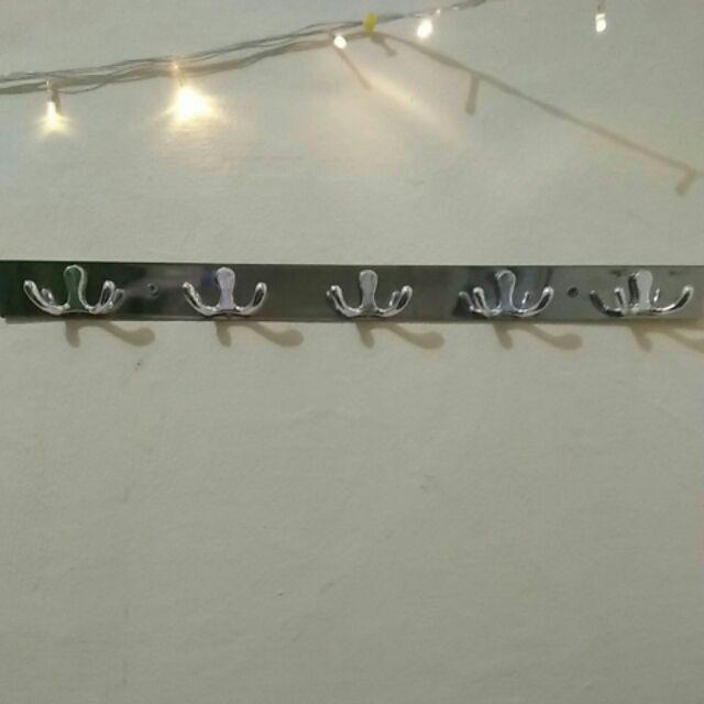 Gantungan/hanger/kapstok/jemuran Dinding/tembok Stainless/besi Baju Kss-050 Yoshikawa