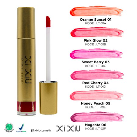 XI XIU Lip Tint Color | Liptint xixiu