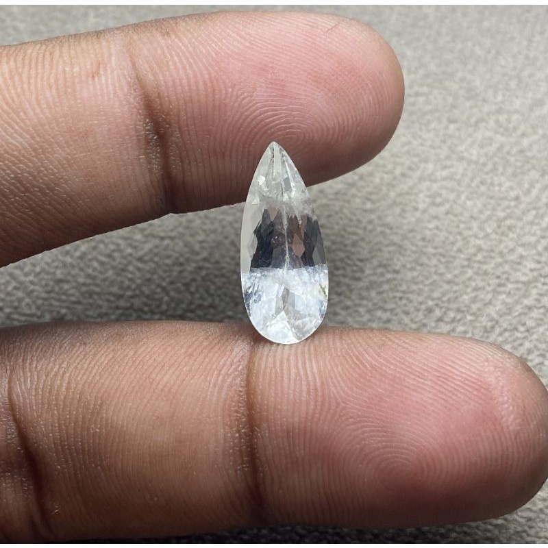 Natural Aquamarine Beryl Batu Aquamarine Beryl Dim 18x8x6