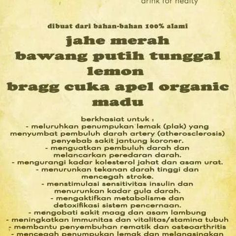 

35Wr46- Jus Bawang Putih Tunggal, Cuka Apel, Jahe Merah, Lemon Dan Madu 8Yf7Tf-