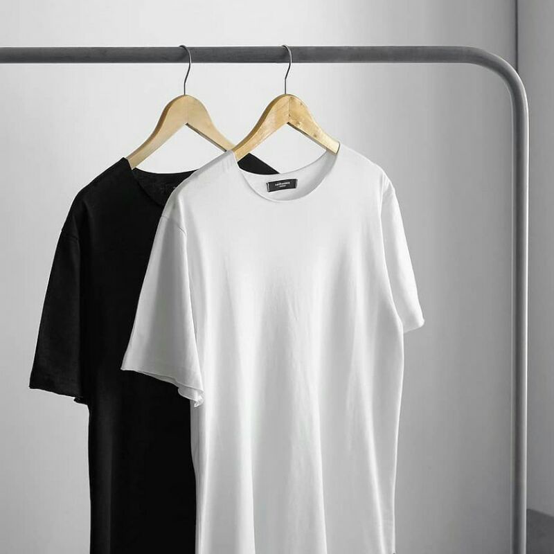 UNFINISHED TSHIRT | Kaos Polos Pria dan wanita Lengan Pendek Tanpa Kerah