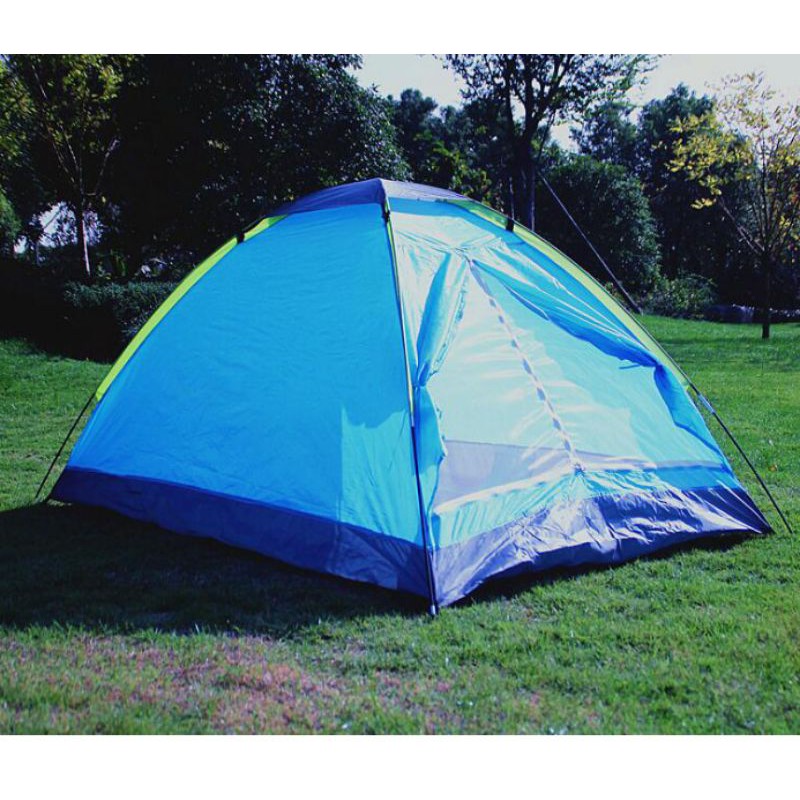 TENDA CAMPING DOUBLE LAYER  DOOR - BLACK