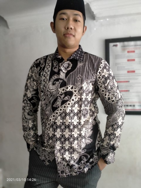 Maginot Kemeja Batik Pria Nirankara-ls Lengan Panjang