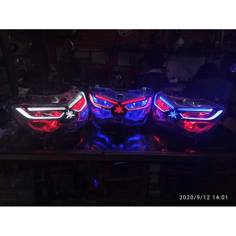 new nmax lazy eyes fullset headlamp original