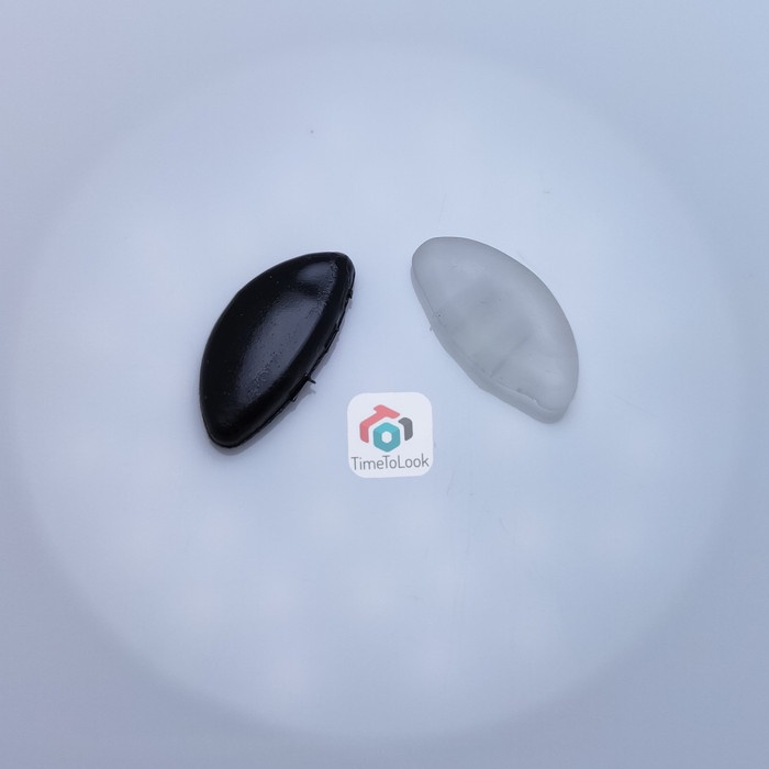 F201RFB Nosepad Kacamata Silicon Bantalan Hidung Nose Pad Porsche Design - Putih Fr020F