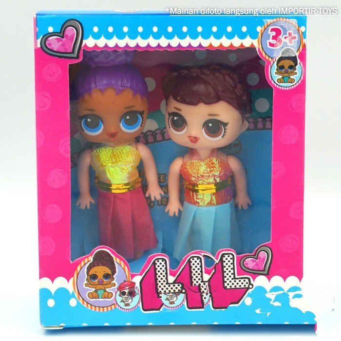 MWN.TOYS Mainan Bonek LOOL 2 pcs No 2117-11