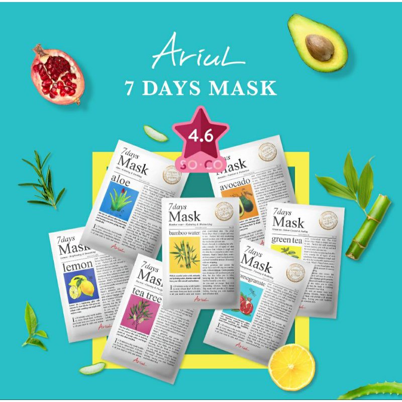 [BPOM] ARIUL 7 DAYS MASK