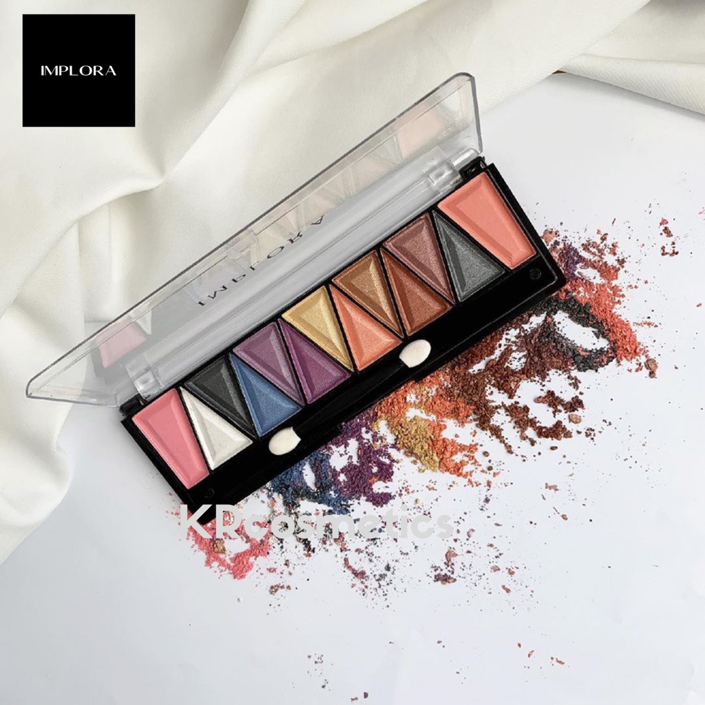 IMPLORA eyeshadow pallet 12 warna