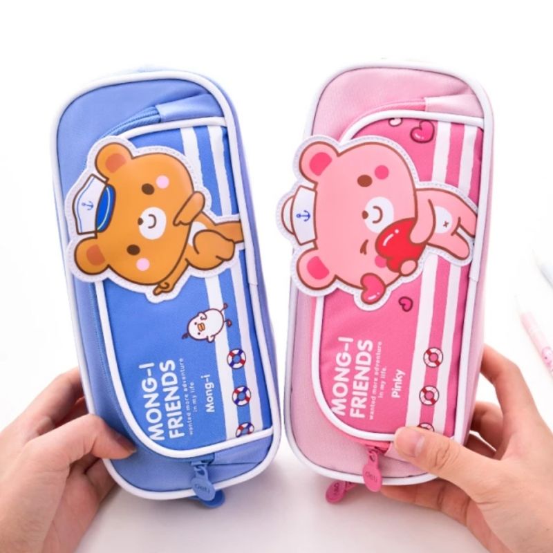 

Pencil Case Kotak Pensil Tempat Pensil Kotak Alat Tulis Tempat Alat Tulis Anak Anak Mong-I Friends