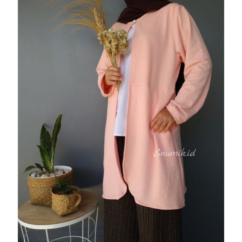 long cardigan/ long outer premium