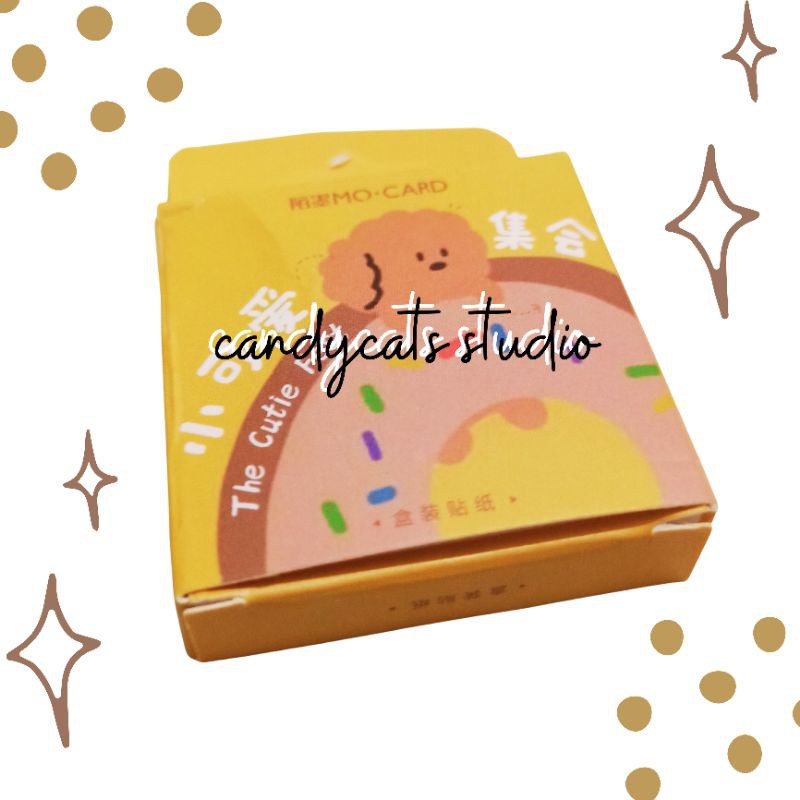 

[CANDYCATS] 44-46 PCS STICKER AESTHETIC LUCU KAWAII SCRAPBOOK BULLET JOURNAL DECO DIY