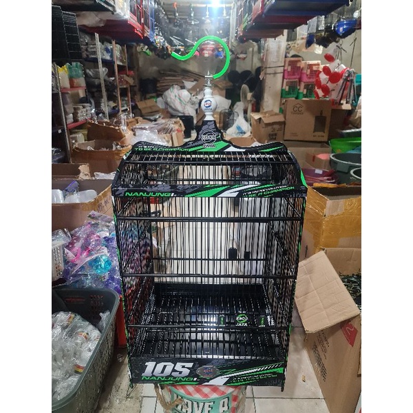 SANGKAR KANDANG EBOD JAYA NANJUNG 105 HIJAU ORIGINAL 100%