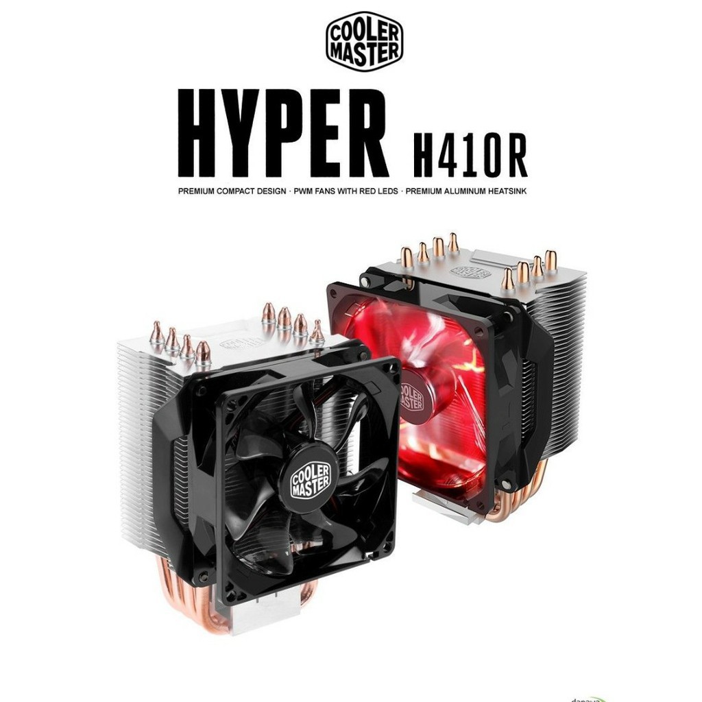 FAN Processor COOLER MASTER Hyper H410R with Red LED PWM Fan