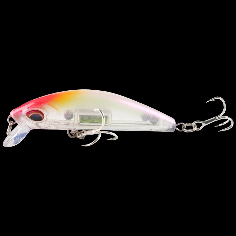 1pc Umpan Pancing Ikan Minnow 7cm 11g Dengan Kail Kuat