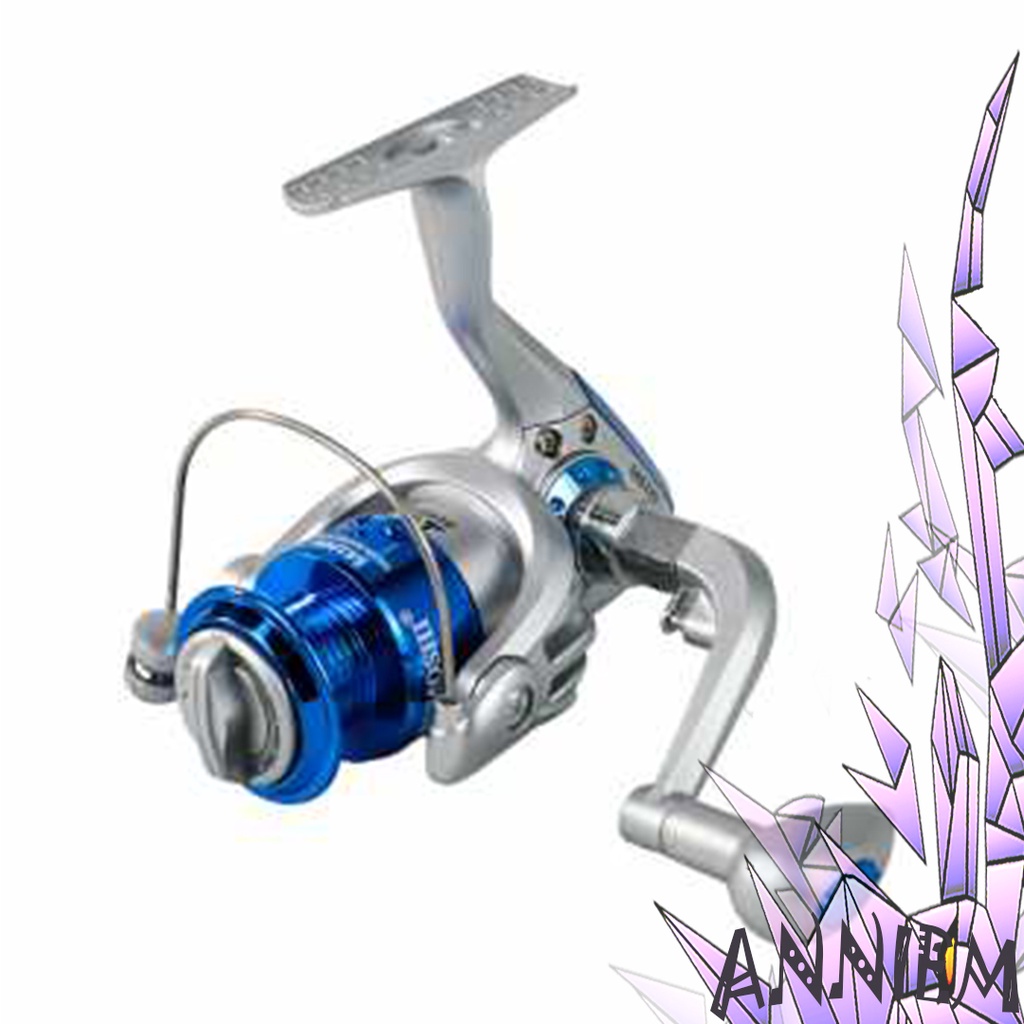 Reel Pancing Spinning Fly Fishing Reel 5.5:1 Gear Ratio Yumoshi Biru Alumunium Anti-korosi Bait Cast