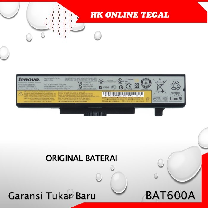 Baterai LENOVO B480 B490 G410 G480 Y480 ORI