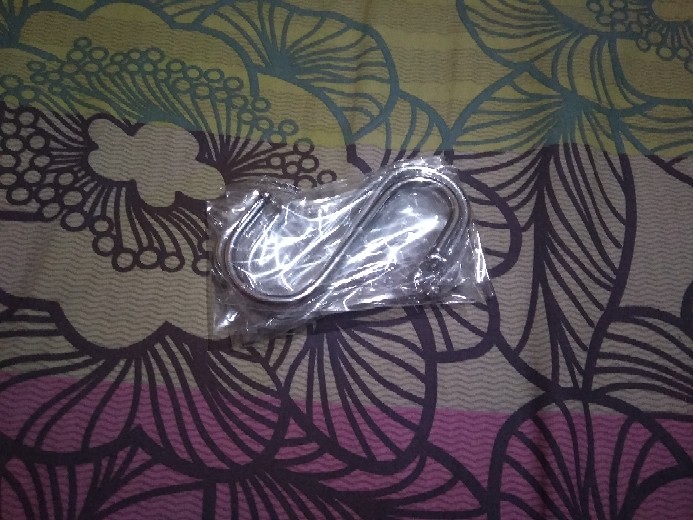 Gantungan S Hook Crhoom Stainless Letter Tebalcp