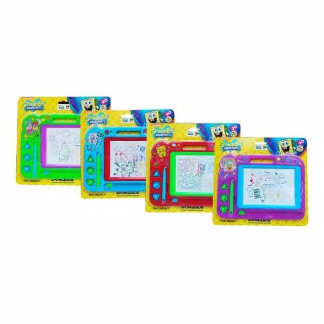 

Mainan Papan Tulis Magnetik Spongebob 01002-1