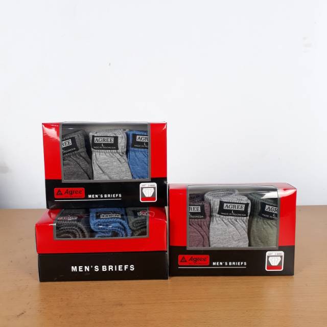CELANA DALAM PRIA AGREE KOTAK MERAH
