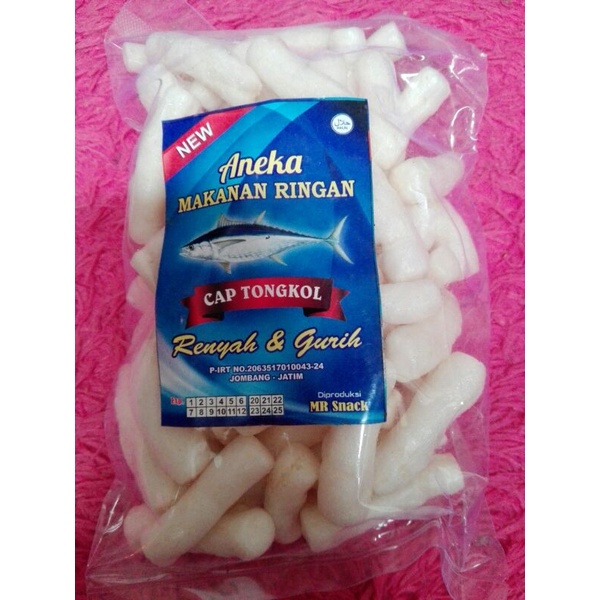 

Kerupuk tongkol kemasan kecil