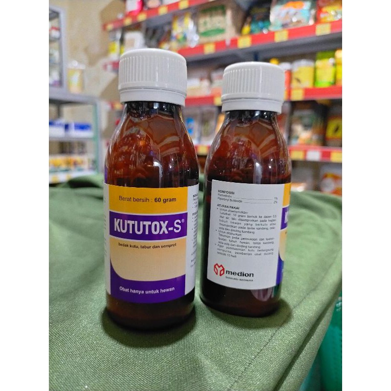 Kututox - S obat kutu burung kucing dan hewan