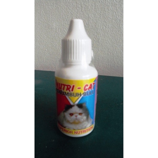 Vitamin Obat Penumbuh Bulu Kucing Nutricat Nutri Cat Nutri-Cat