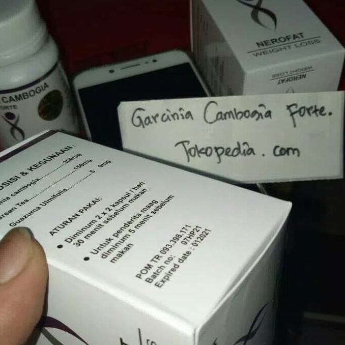 Diet Original-Asli-K741R9W- Garcinia Cambogia Forte Obat Pelangsing Badan Obat Diet Bukan Garcia