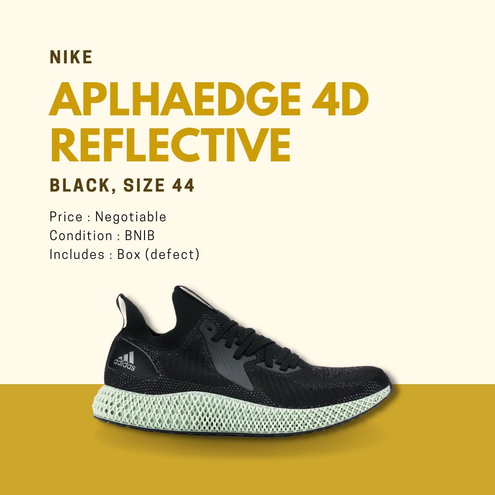 ADIDAS - Alphaedge 4D Reflective