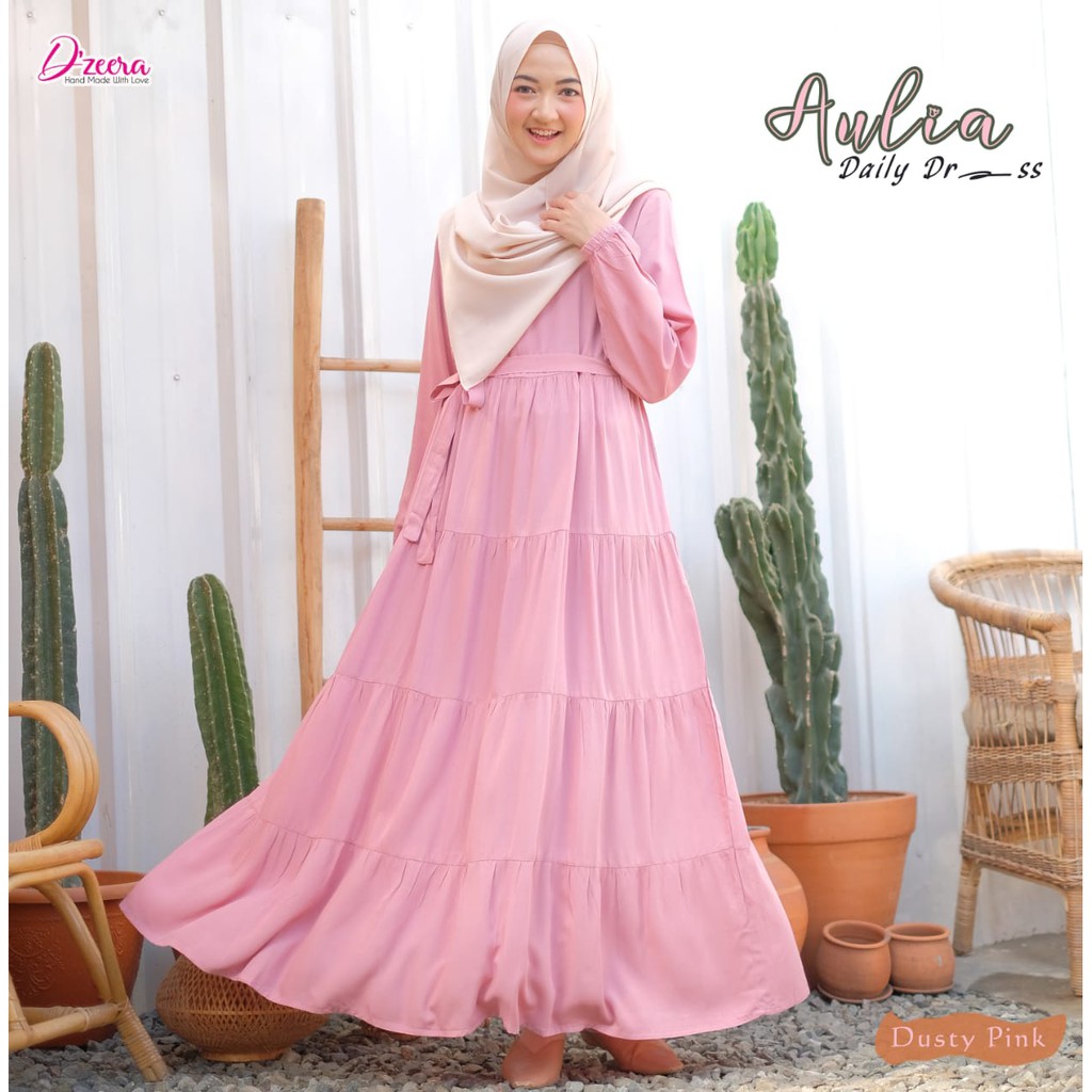 Gamis Aulia Daily Dress By D'Zeera