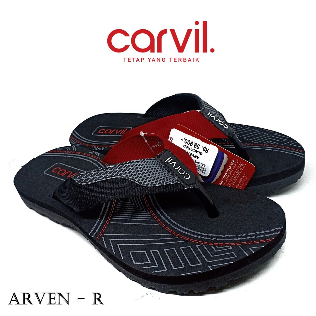 Sandal Carvil Pria Original - Carvil Sandal Pria Arven-R