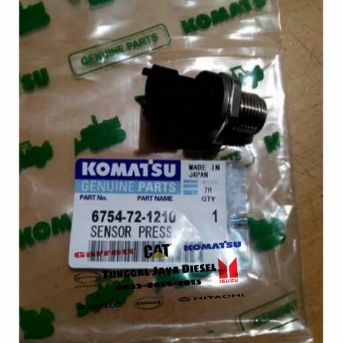 Sensor Pressure Common Rail PC200-8 Komatsu 6754-72-1210 6754721210