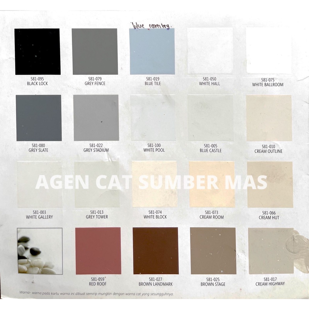 Kansai Property Cat Tembok Warna Tinting 5kg