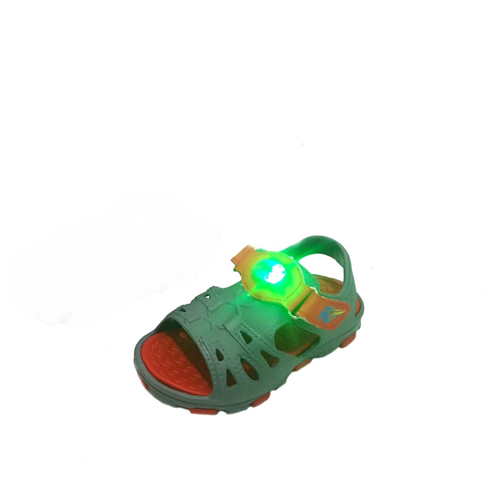 SANDAL LAMPU ANAK karet