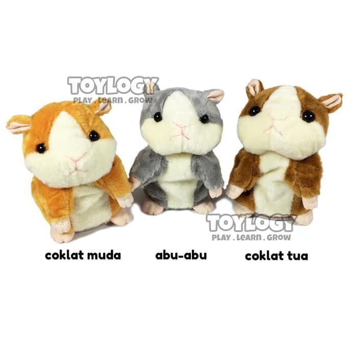 

Mainan Talking Hamster - Boneka Hamster bisa bicara menirukan suara