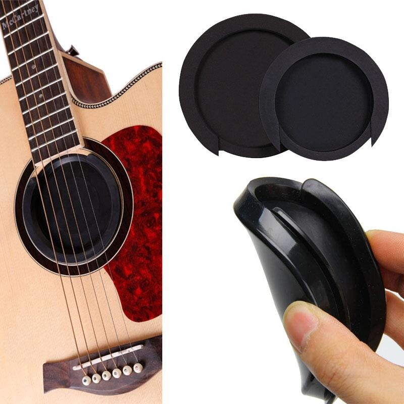 Sound Hole Penutup Lubang Gitar Akustik 41/42 Inch - YGSH01 - Black