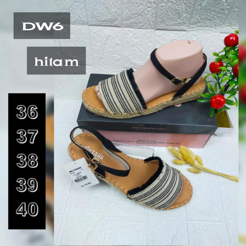 Details Original MDS sepatu sandal