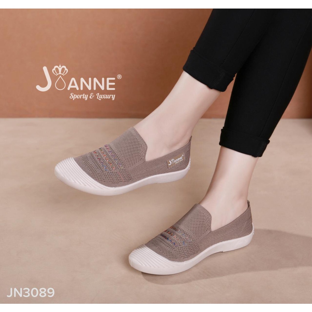 JOANNE Sepatu Wanita Slip On Shoes #JN3089 ORIGINAL