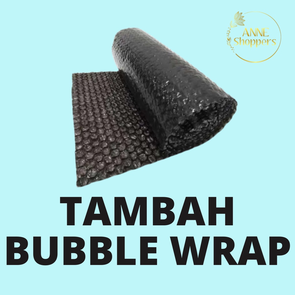 

Tambah Bubble Wrap - Pengaman Tambahan