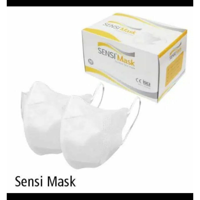 masker sensi duckbill  1pcs(eceran)