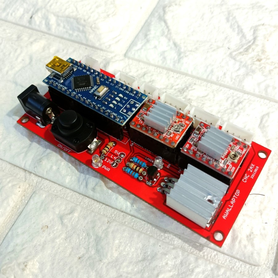 board controller 2 axis cnc DIY enggraver cnc board laser dioda