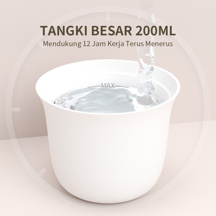 MINISO Bentuk Anak Kucing Elk Pelembab Udara Rumah Tangga Humidifier