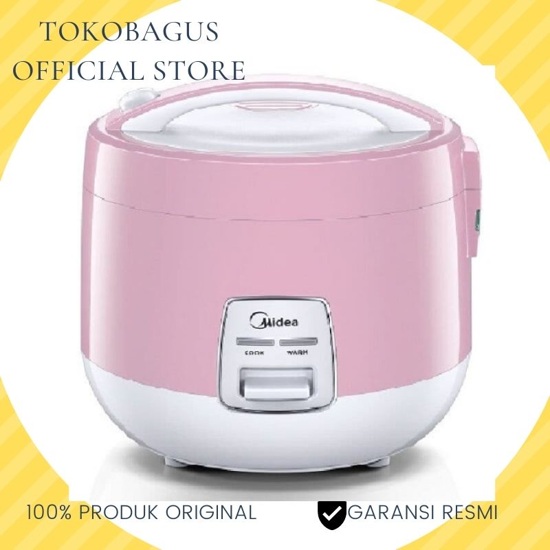 Midea Rice Cooker 1.8L Magic Com MRM-5001 Pink