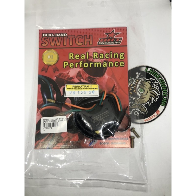 Jual SAKLAR SWITCH ON OFF TOMBOL ENGINE STOP DUAL BAND BRT BISA PAKAI ...