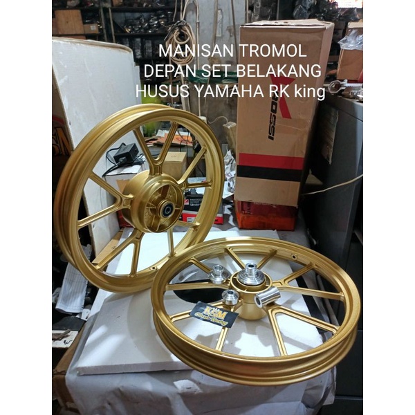 boshing Gearbox pelek RCB as 15 depan +belakang. manisan bosing pelek RCB as 15 D