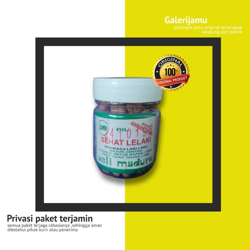 Jamu Madura Jamu Sehat Lelaki Original Madura Ampuh