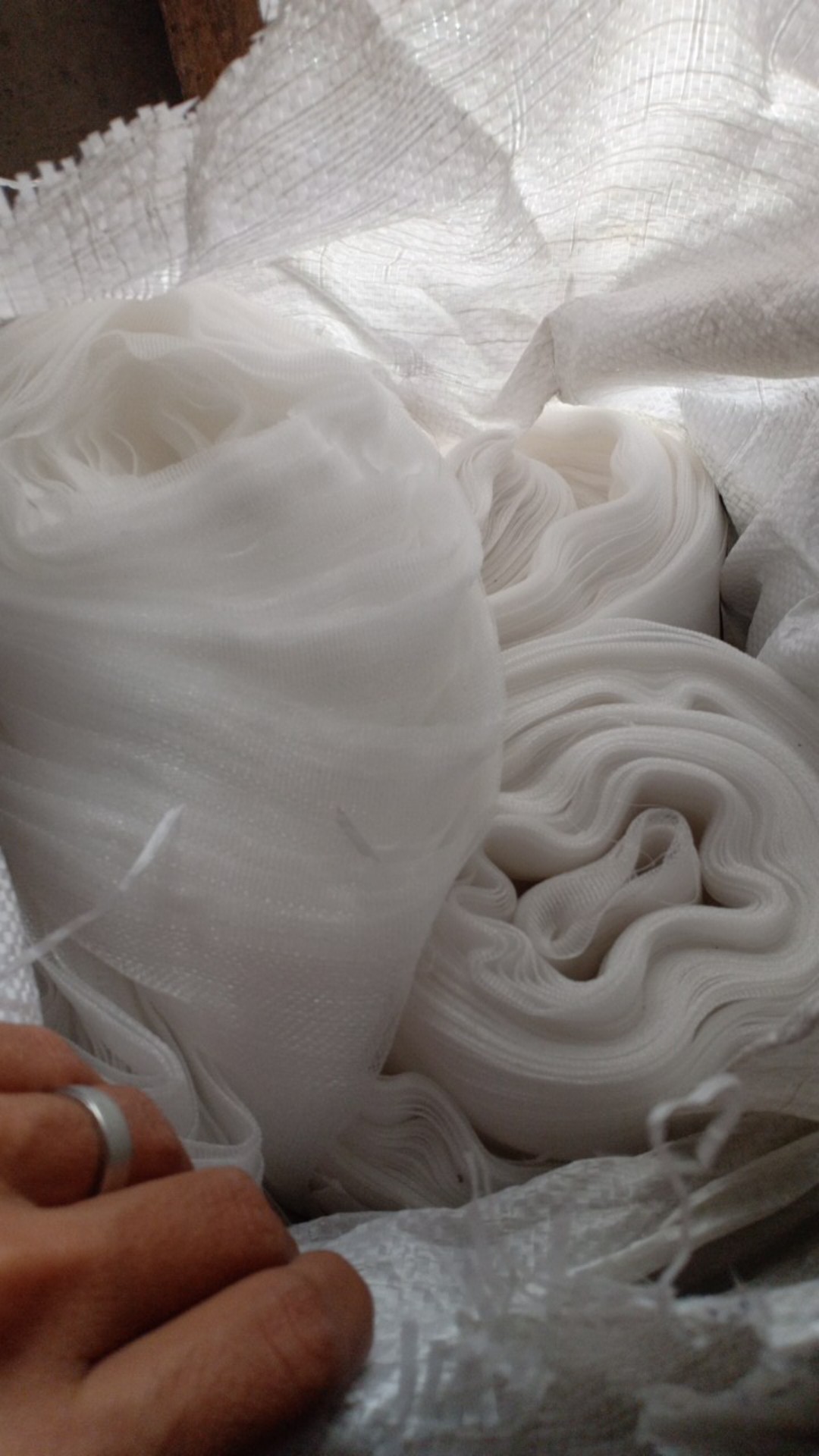 Jaring Insect Net Lebar 1 Mtr Putih 50 Mesh Kelambu Green House