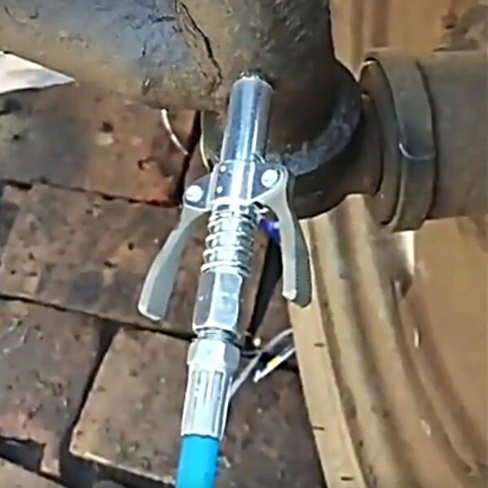 Lanfy Kepala Grease Coupler 10000 PSI Heavy Duty Anti Bocor
