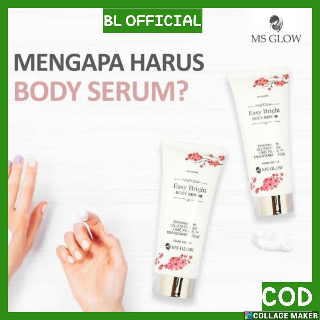 MS Glow Paket Body / Hand Body Lotion dan Serum