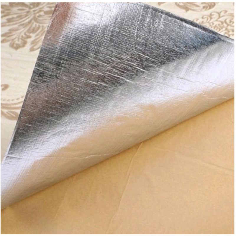 Wallpaper Foam Alumunium 3D 70x70cm Motif Batik / Wallpaper Sultan 70x70cm-5